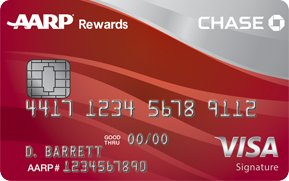 Chase AARP Rewards Visa card art