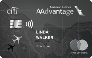 Citi® / AAdvantage® Executive World Elite Mastercard® card art