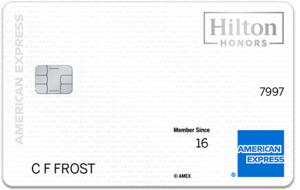 Hilton Honors American Express Card card art